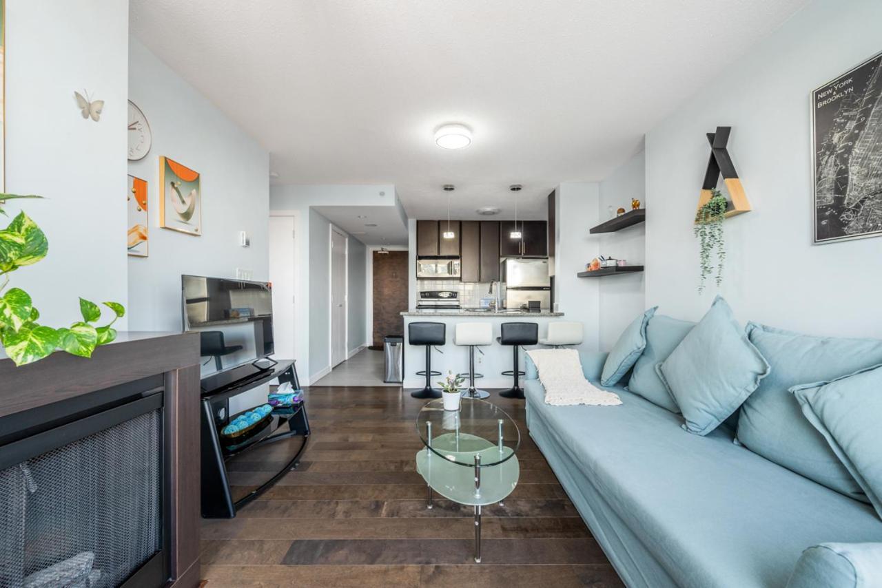 Downtown 1 Bedroom Water View Condo Vancouver Exteriör bild