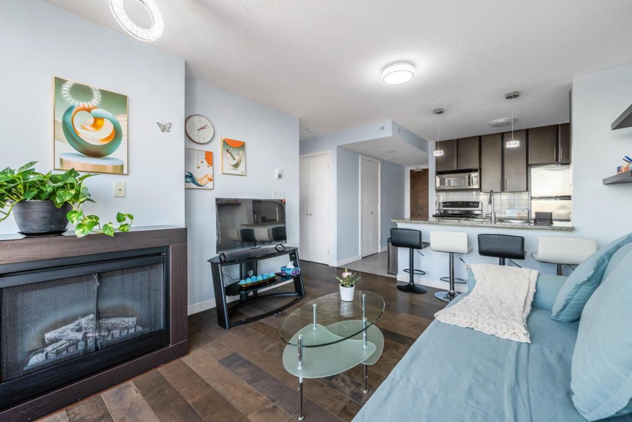 Downtown 1 Bedroom Water View Condo Vancouver Exteriör bild